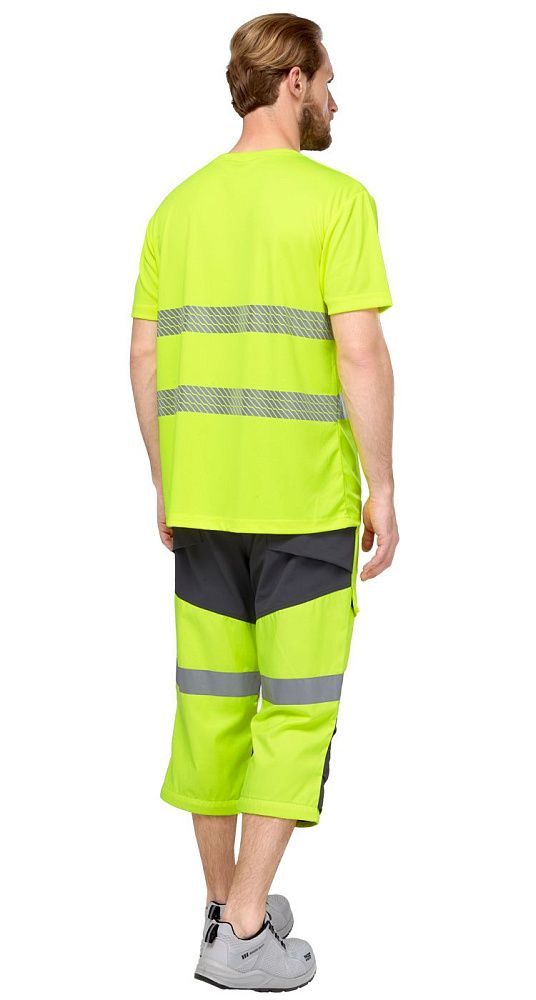 Футболка сигнальная Флинт фл.-желтая